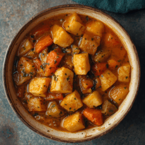 Tofu-Gemüse-Gulasch